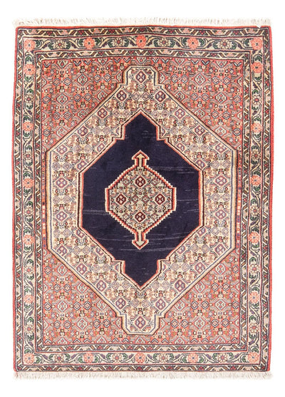 Senneh Teppich 74x103cm - Perserteppich - dunkelblau