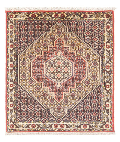 Senneh Teppich 74x100cm - Perserteppich - dunkelblau