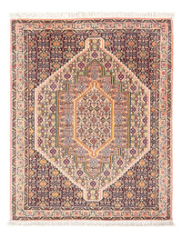 Senneh Teppich 75x98cm - Perserteppich - dunkelblau – product image
