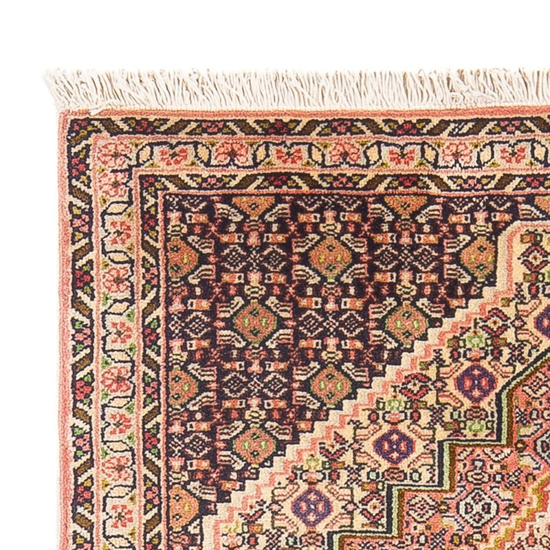 Senneh Teppich 75x98cm - Perserteppich - dunkelblau