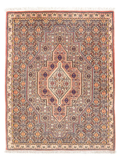 Senneh Teppich 75x103cm - Perserteppich - orange