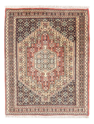 Senneh Teppich 72x94cm - Perserteppich - dunkelblau