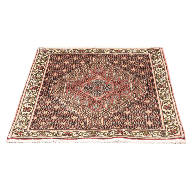 Senneh Teppich 76x103cm - Perserteppich - dunkelblau