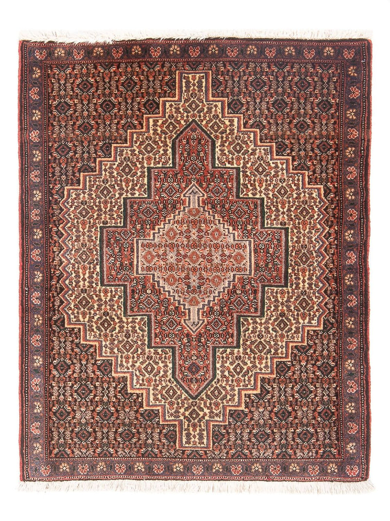 Senneh Teppich 72x100cm - Perserteppich - creme