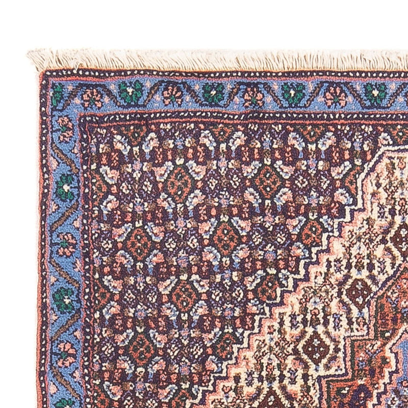 Senneh Teppich 72x94cm - Perserteppich - blau