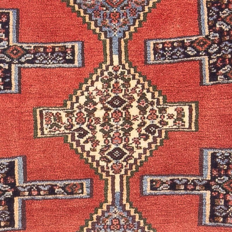 Senneh Teppich 72x100cm - Perserteppich - rot