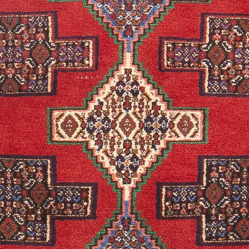 Senneh Teppich 80x105cm - Perserteppich - rot