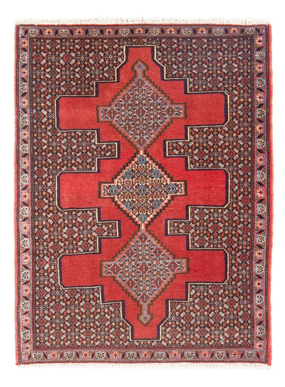 Senneh Teppich 72x102cm - Perserteppich - rot