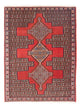 Senneh Teppich 72x102cm - Perserteppich - rot
