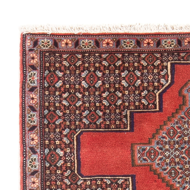 Senneh Teppich 72x102cm - Perserteppich - rot