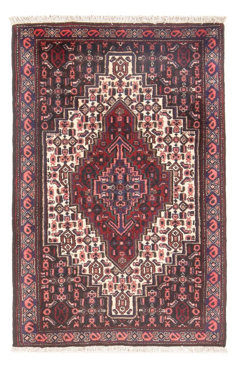 Senneh Teppich 68x106cm - Perserteppich - creme