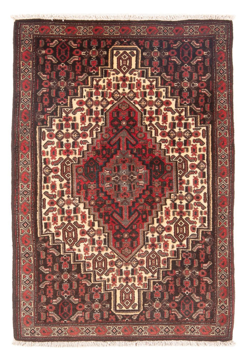 Senneh Teppich 70x110cm - Perserteppich - creme