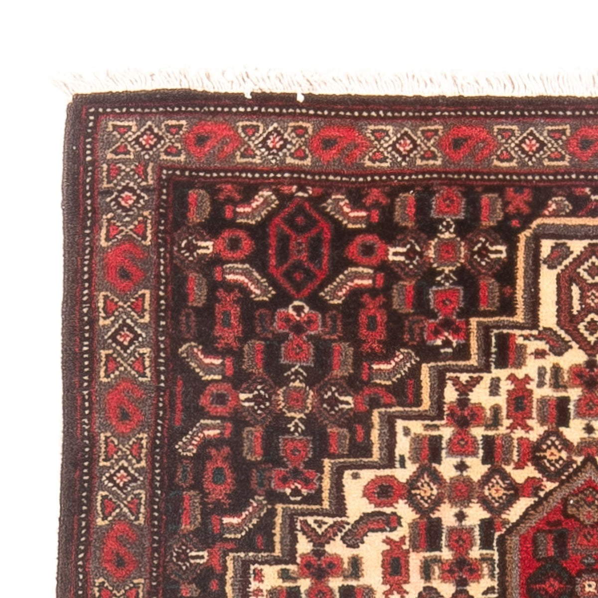 Senneh Teppich 70x110cm - Perserteppich - creme