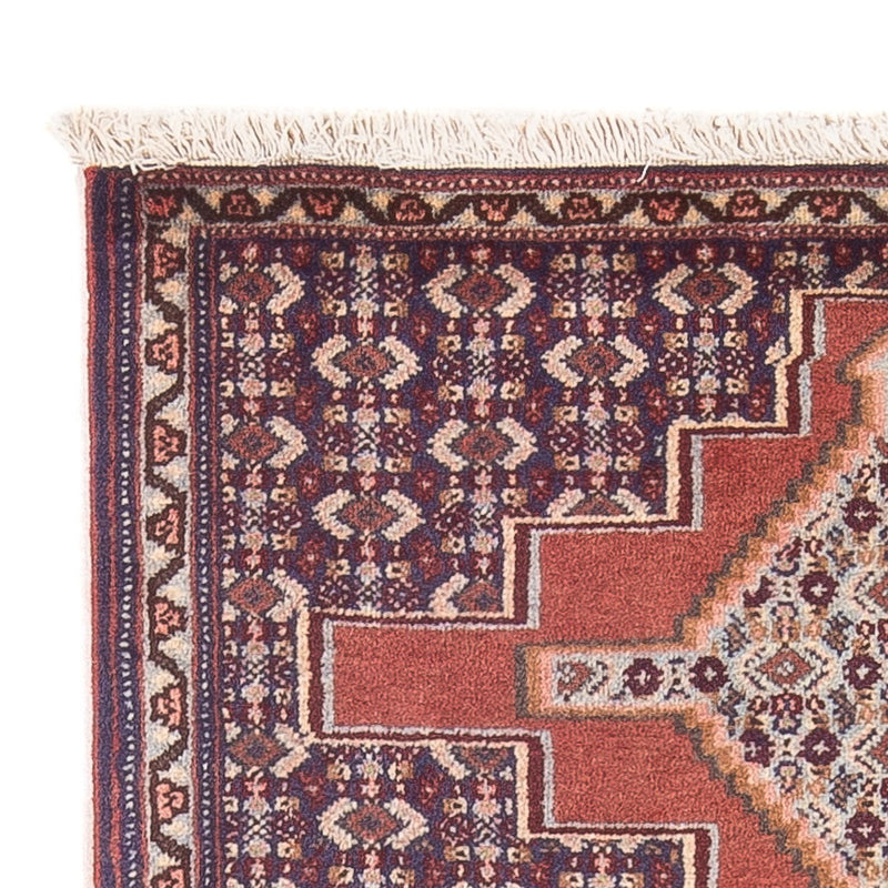 Senneh Teppich 76x103cm - Perserteppich - rot