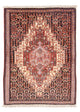 Senneh Teppich 70x105cm - Perserteppich - dunkelblau