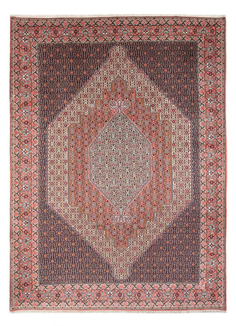 Senneh Teppich 245x350cm - Perserteppich - rost
