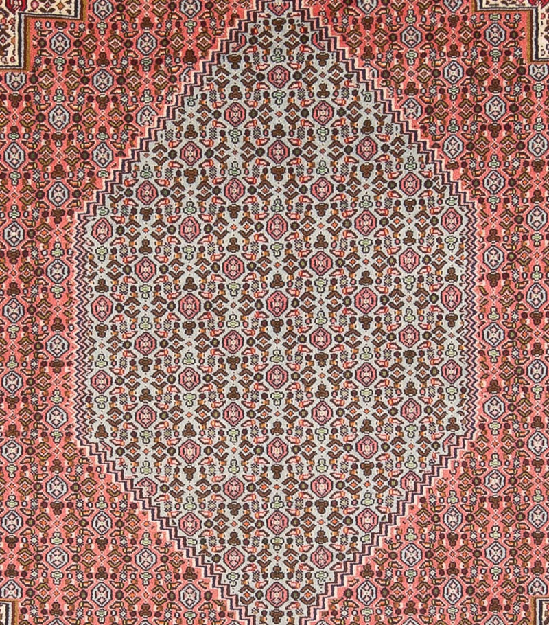 Senneh Teppich 245x350cm - Perserteppich - rost