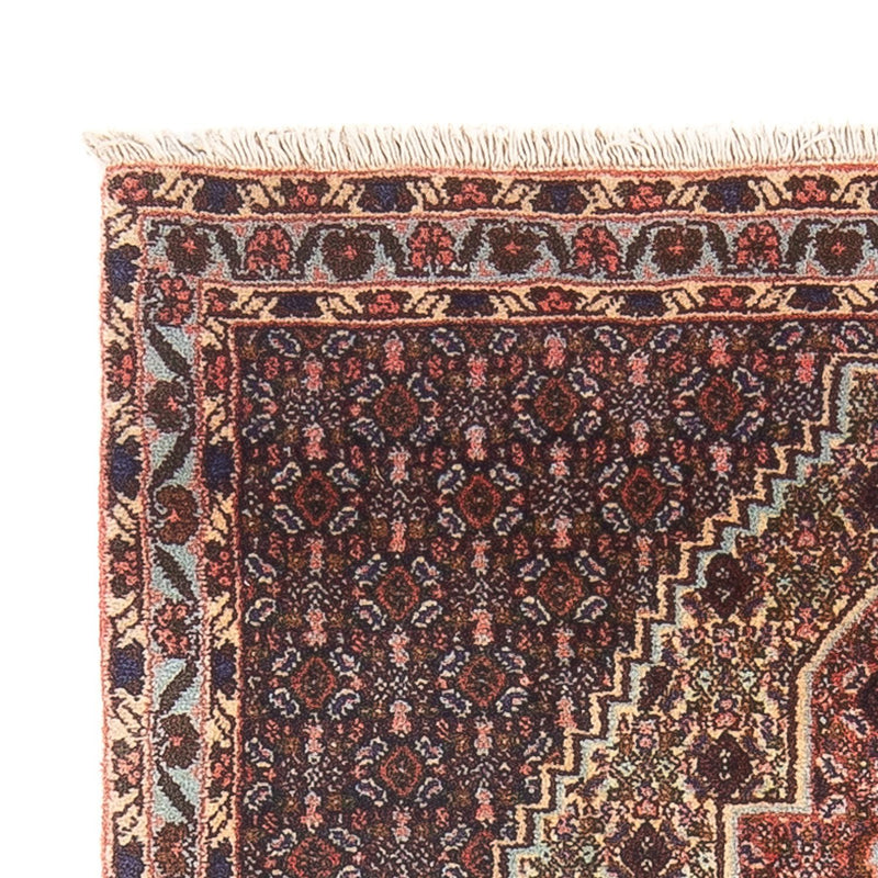 Senneh Teppich 75x120cm - Perserteppich - dunkelblau