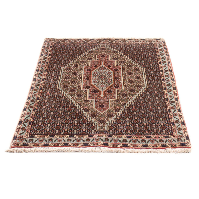 Senneh Teppich 75x120cm - Perserteppich - dunkelblau