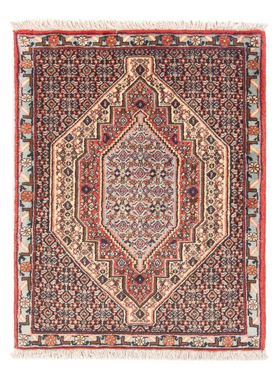 Senneh Teppich 70x96cm - Perserteppich - dunkelblau