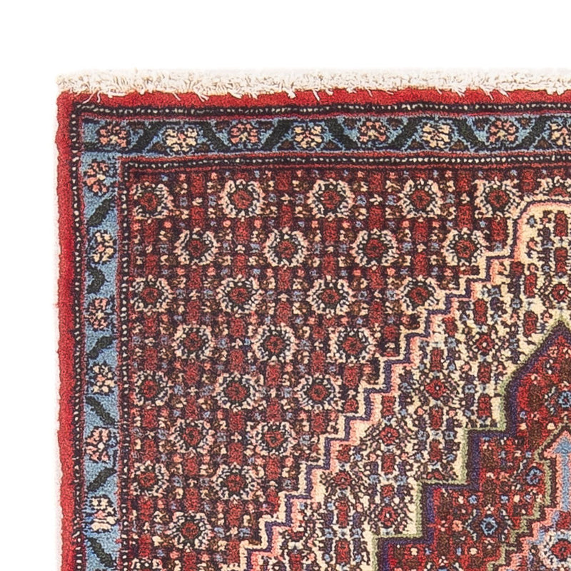 Senneh Teppich 72x93cm - Perserteppich - rot