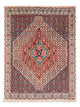 Senneh Teppich 75x105cm - Perserteppich - dunkelblau