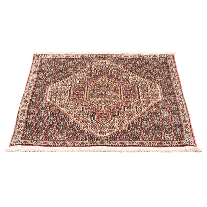 Senneh Teppich 72x92cm - Perserteppich - dunkelblau