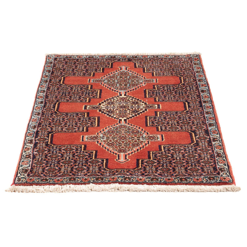 Senneh Teppich 68x103cm - Perserteppich - rot