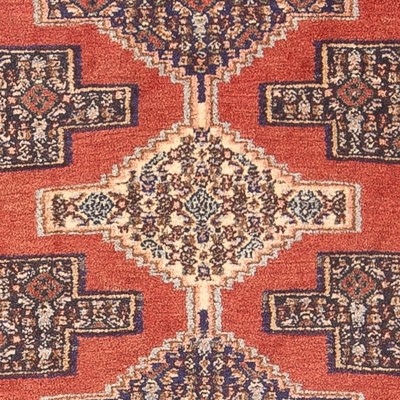 Senneh Teppich 80x96cm - Perserteppich - rot