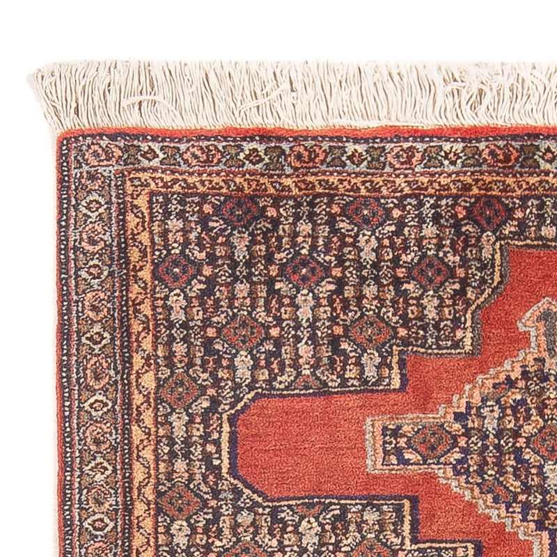 Senneh Teppich 80x96cm - Perserteppich - rot