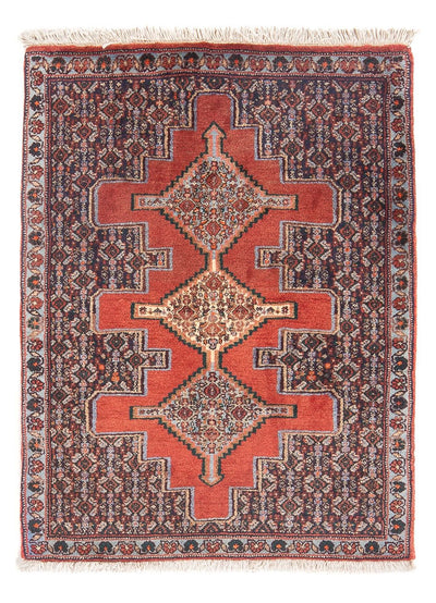 Senneh Teppich 72x98cm - Perserteppich - rot