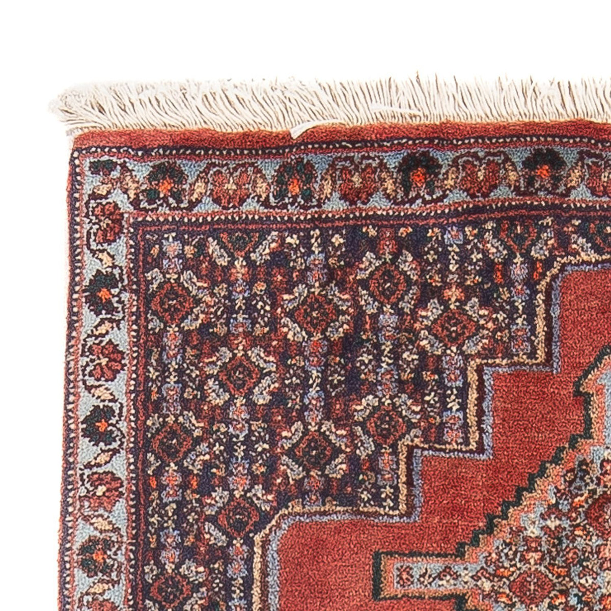 Senneh Teppich 72x98cm - Perserteppich - rot