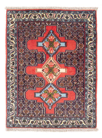 Senneh Teppich 75x105cm - Perserteppich - dunkelblau – product image