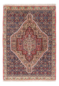Senneh Teppich 74x105cm - Perserteppich - dunkelblau – product image