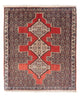 Senneh Teppich 78x103cm - Perserteppich - rot