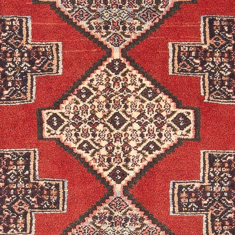 Senneh Teppich 78x103cm - Perserteppich - rot