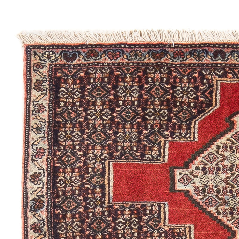 Senneh Teppich 78x103cm - Perserteppich - rot