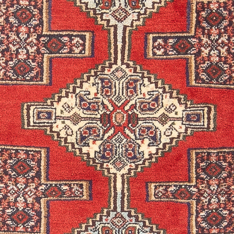 Senneh Teppich 72x104cm - Perserteppich - rot