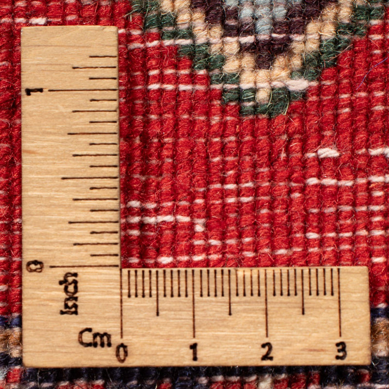 Senneh Teppich 72x104cm - Perserteppich - rot