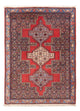 Senneh Teppich 78x112cm - Perserteppich - rot