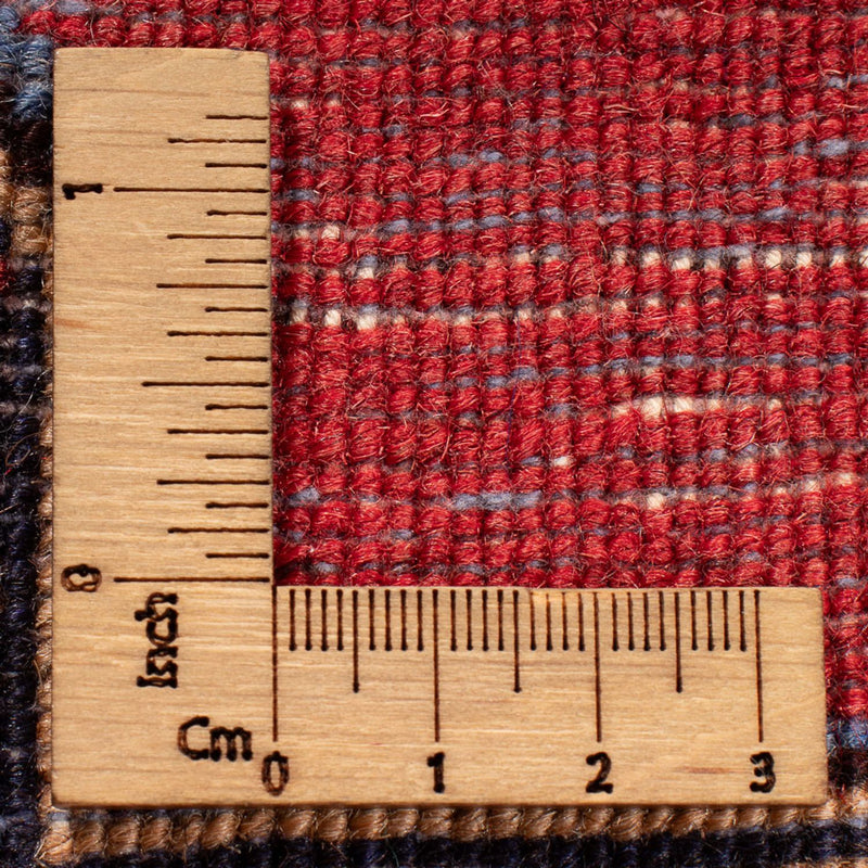 Senneh Teppich 78x112cm - Perserteppich - rot