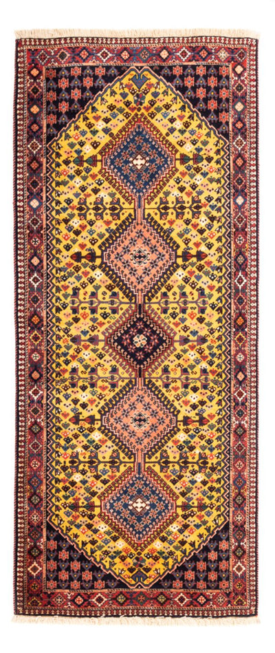 Yalameh Teppich 82x193cm - Perserteppich - gelb