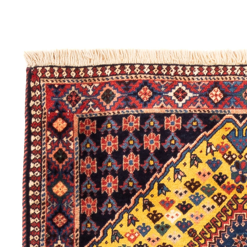 Yalameh Teppich 82x193cm - Perserteppich - gelb