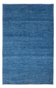 Gabbeh Persisch Teppich 133x194cm - Perserteppich Wollteppich - hellblau