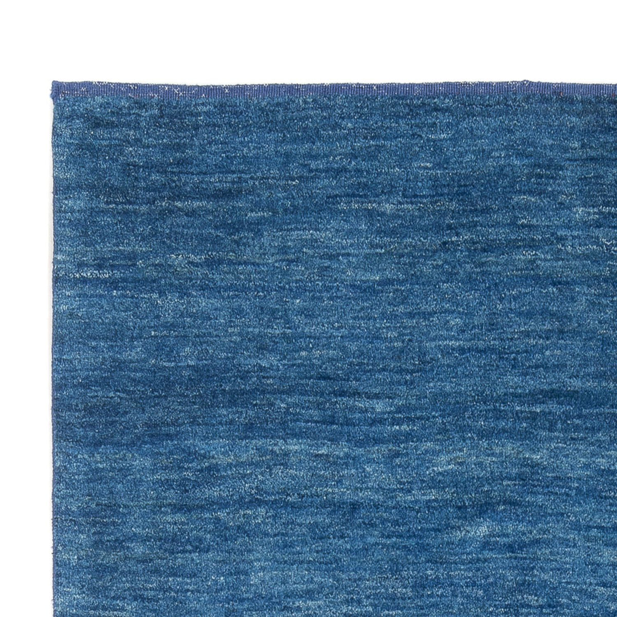Gabbeh Persisch Teppich 133x194cm - Perserteppich Wollteppich - hellblau