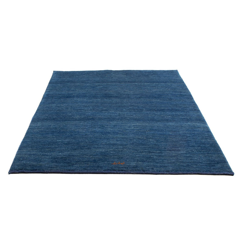 Gabbeh Persisch Teppich 133x194cm - Perserteppich Wollteppich - hellblau