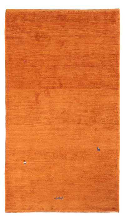 Gabbeh Persisch Teppich 118x196cm - Perserteppich Wollteppich - orange