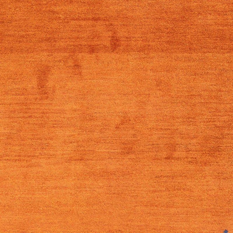 Gabbeh Persisch Teppich 118x196cm - Perserteppich Wollteppich - orange