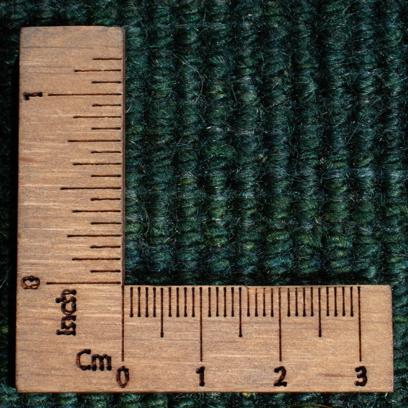 Gabbeh Persisch Teppich 140x205cm - Perserteppich Wollteppich - dunkelgrün