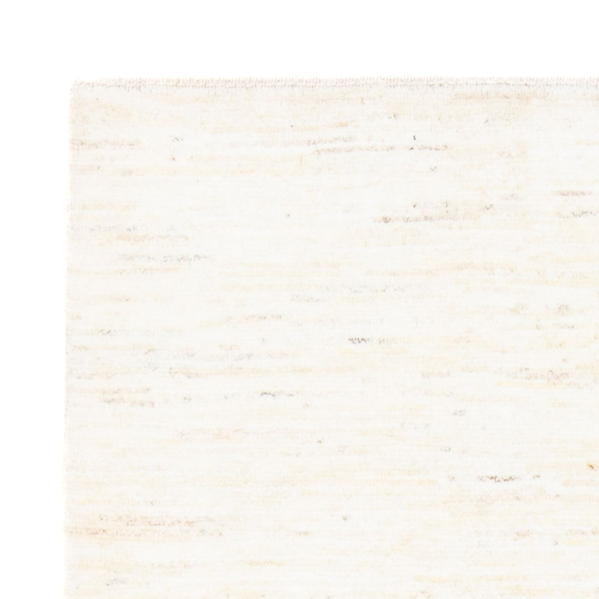 Gabbeh Persisch Teppich 104x150cm - Perserteppich Wollteppich - weiß